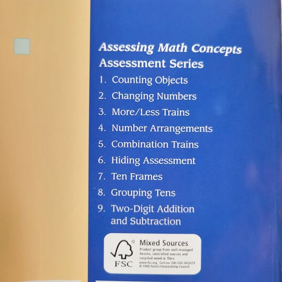 Number Arrangements Book 4 Kathy Richardson 45 Student Forms Assessing Math - Picture 4 of 12